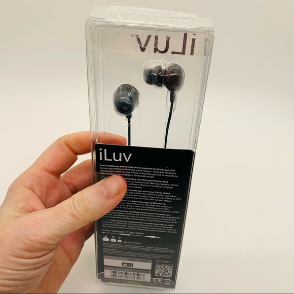 NWT iLuv iEP315 In-Ear Stereo Headphones with Mic and Remote - Picture 4 of 7